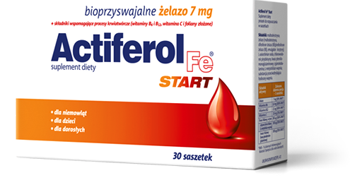 Actiferol żelazo 7 mg - packshot