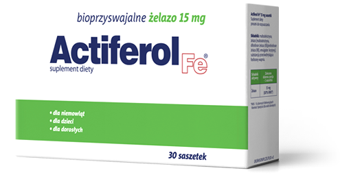Actiferol żelazo 15 mg - opakowanie